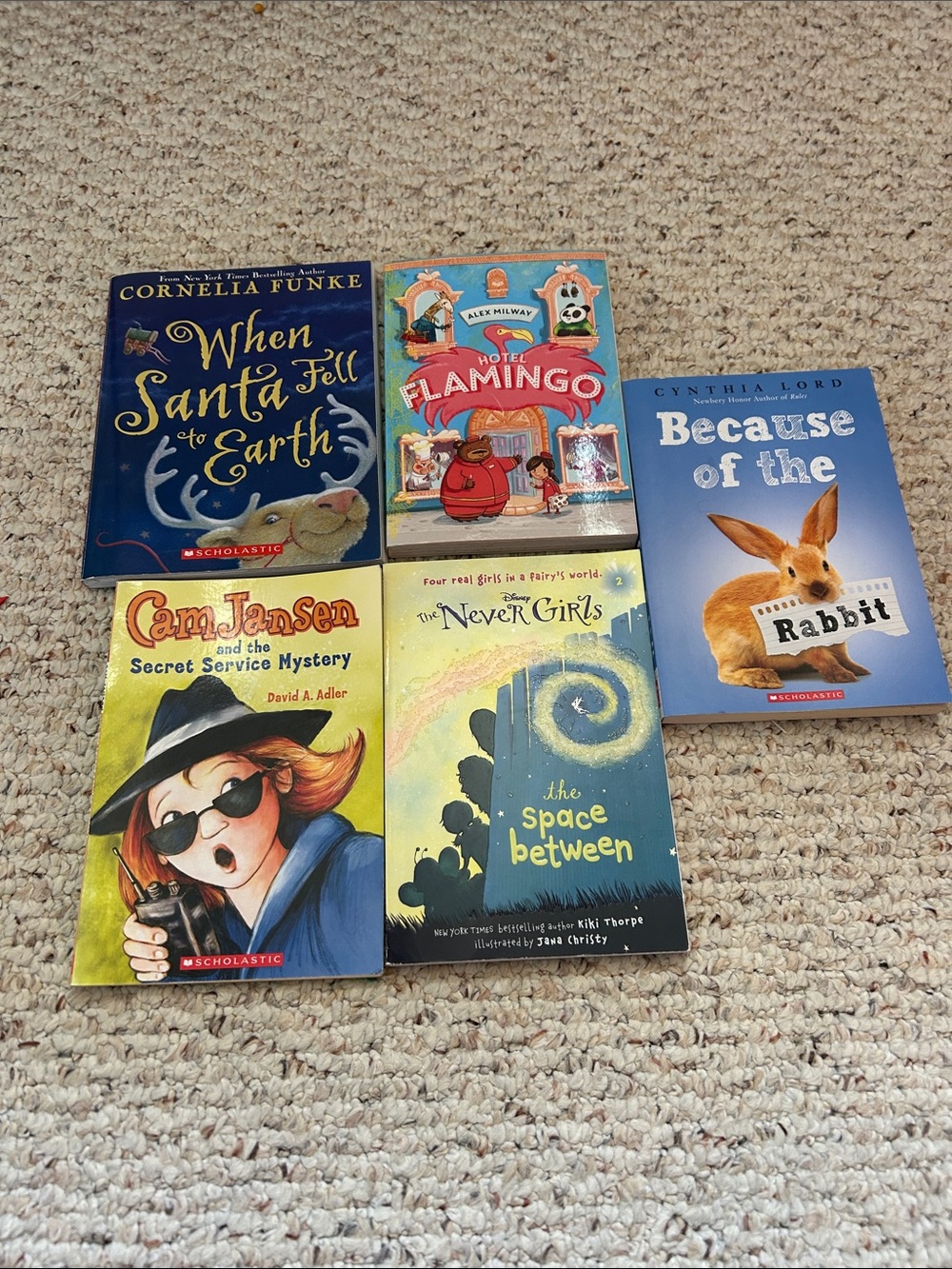 Scholastic Kids Book Lot - Blue, Yellow, Red, Cream, Black